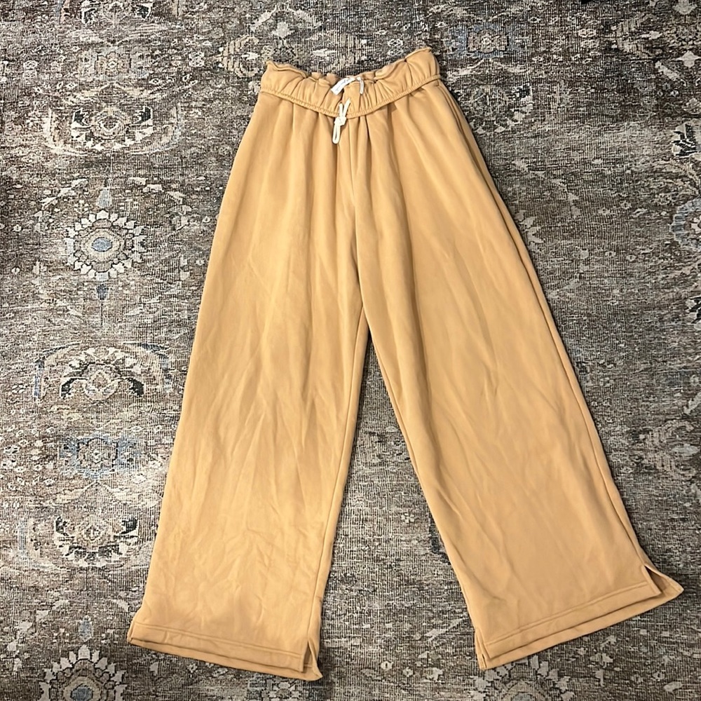 Out from under sweatpants